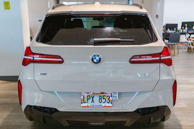 used 2025 BMW X3 car, priced at $54,995