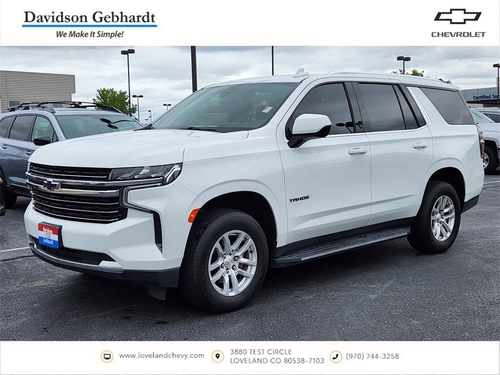 used 2021 Chevrolet Tahoe car, priced at $39,349