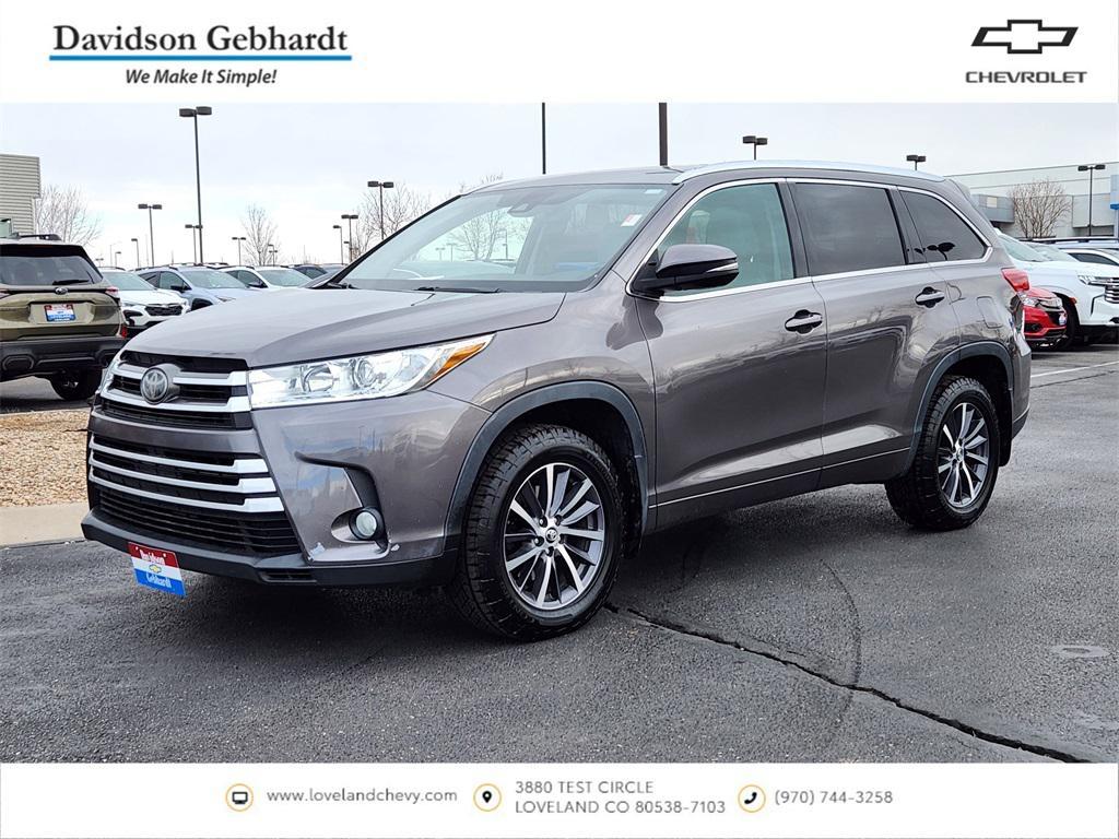 used 2017 Toyota Highlander car, priced at $18,999