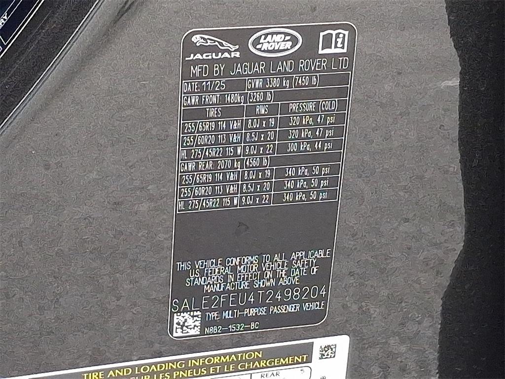 new 2026 Land Rover Defender car, priced at $99,931