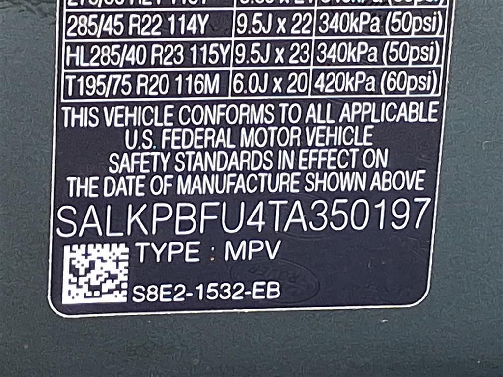 new 2026 Land Rover Range Rover car, priced at $132,635