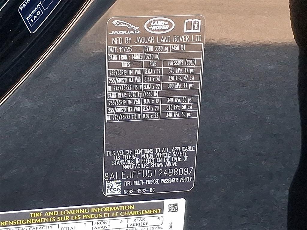 new 2026 Land Rover Defender car, priced at $84,236