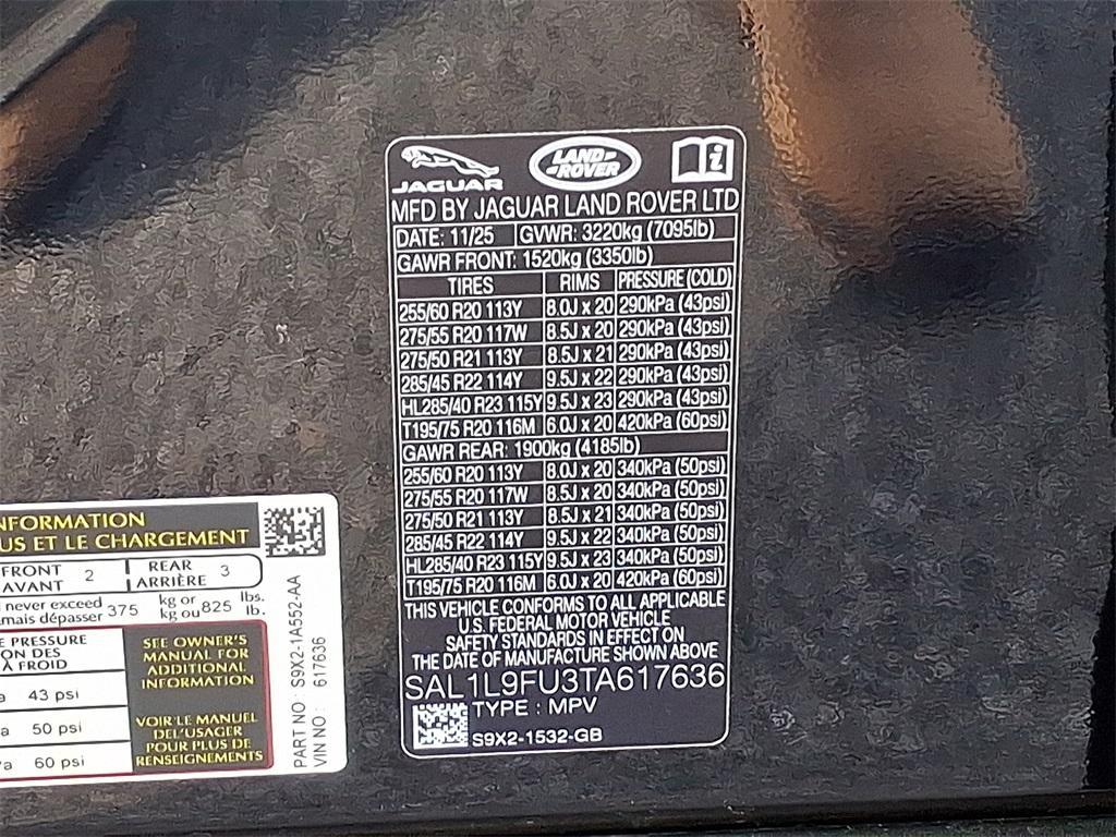 new 2026 Land Rover Range Rover Sport car, priced at $109,780