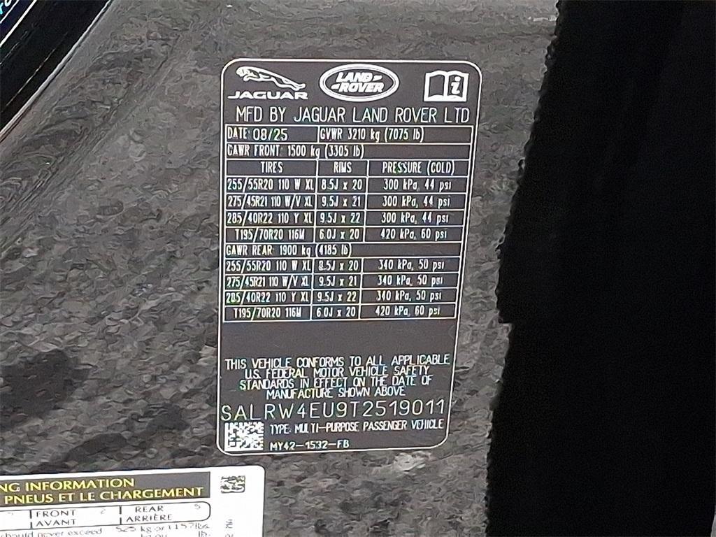 new 2026 Land Rover Discovery car, priced at $82,291