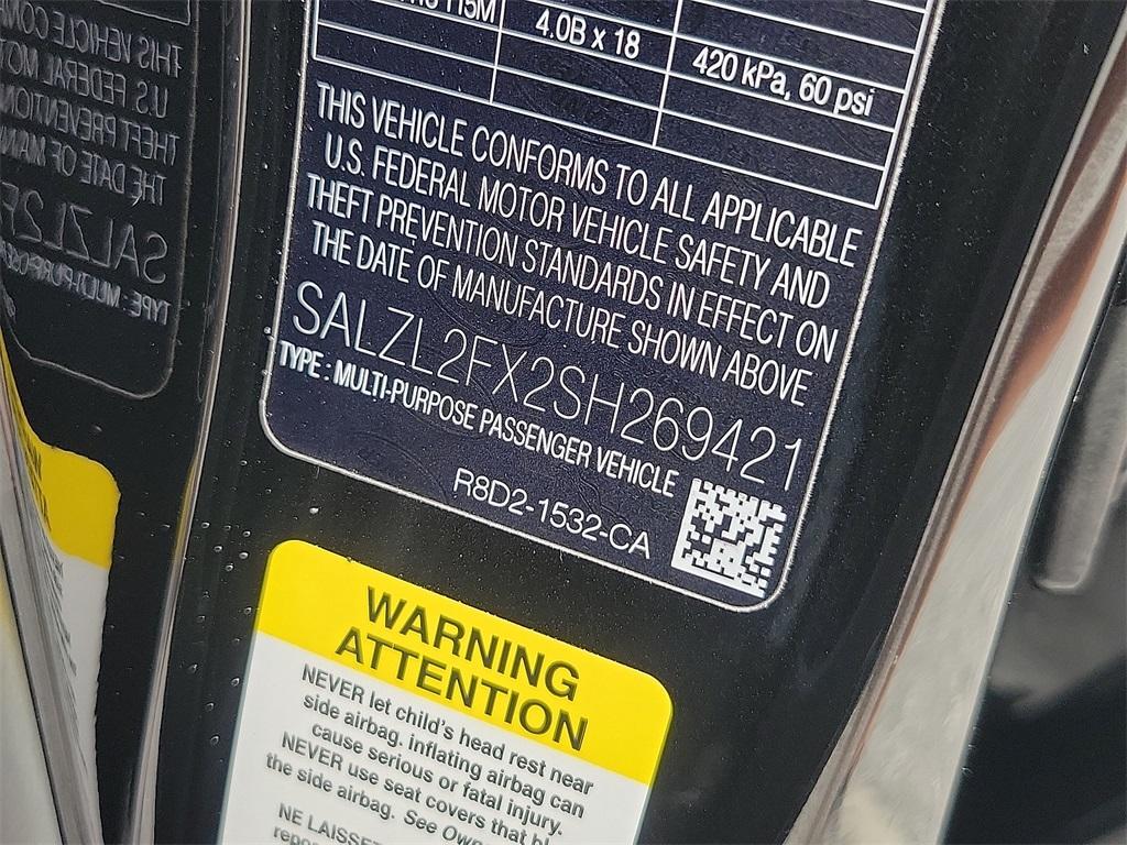 used 2025 Land Rover Range Rover Evoque car, priced at $44,950