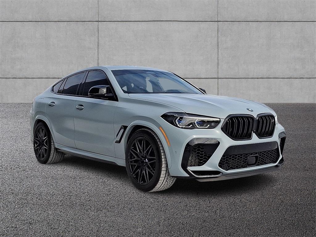used 2022 BMW X6 M car, priced at $76,950