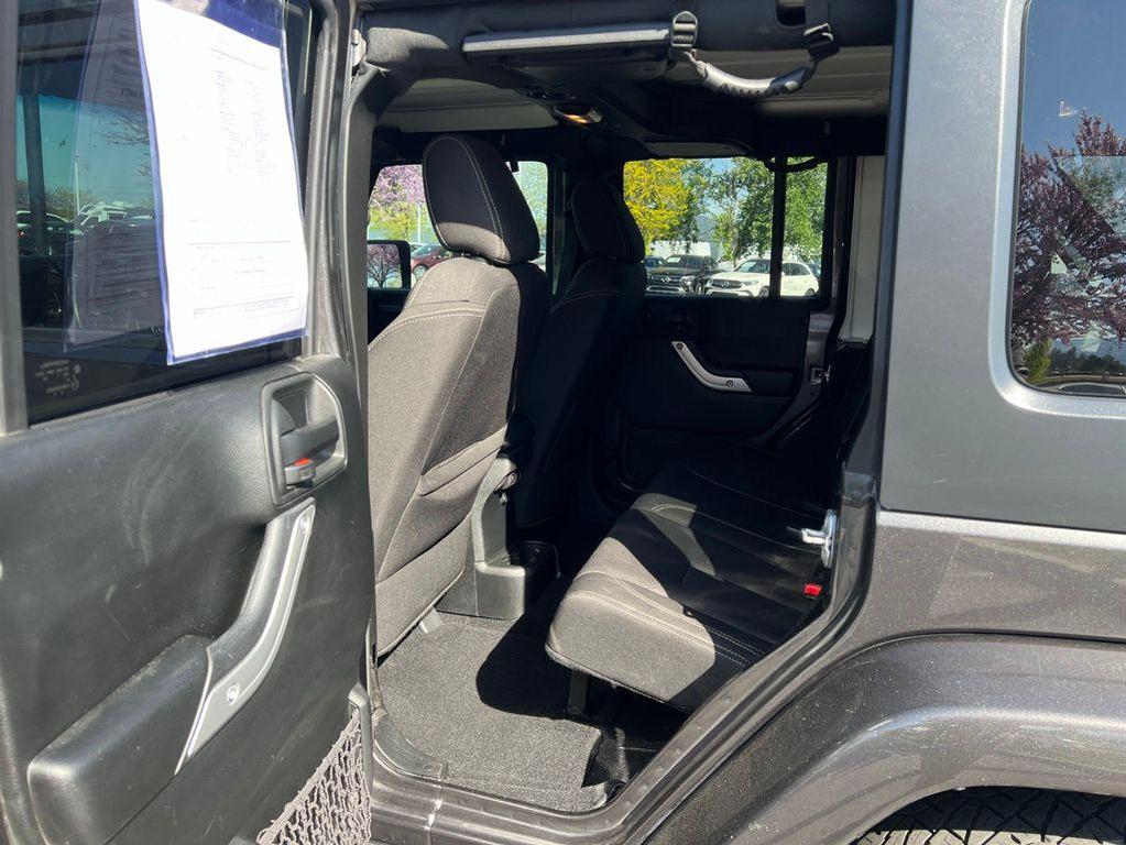 used 2017 Jeep Wrangler Unlimited car, priced at $26,991