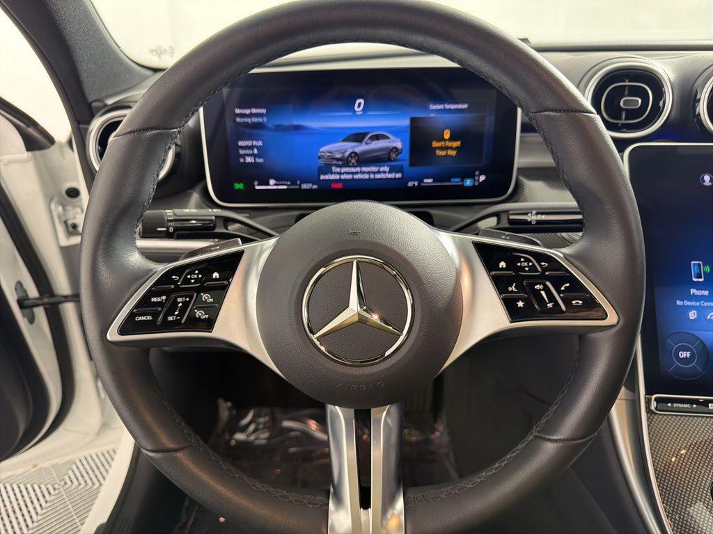 used 2024 Mercedes-Benz C-Class car, priced at $42,991