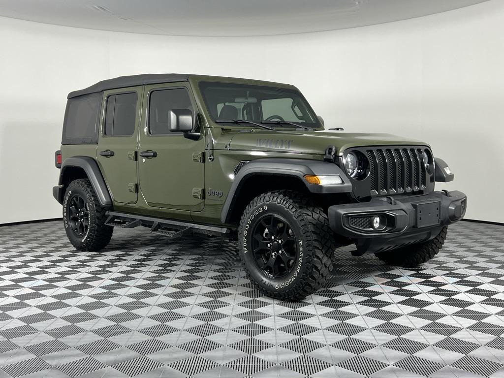 used 2023 Jeep Wrangler car, priced at $32,619