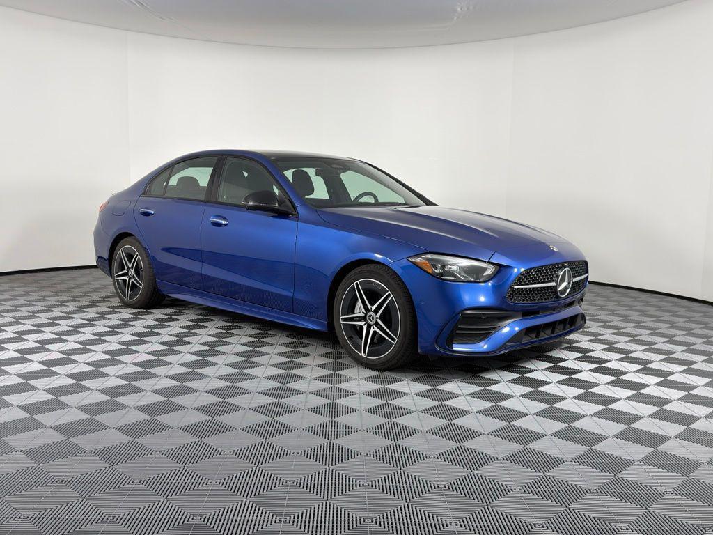 used 2025 Mercedes-Benz C-Class car, priced at $49,998