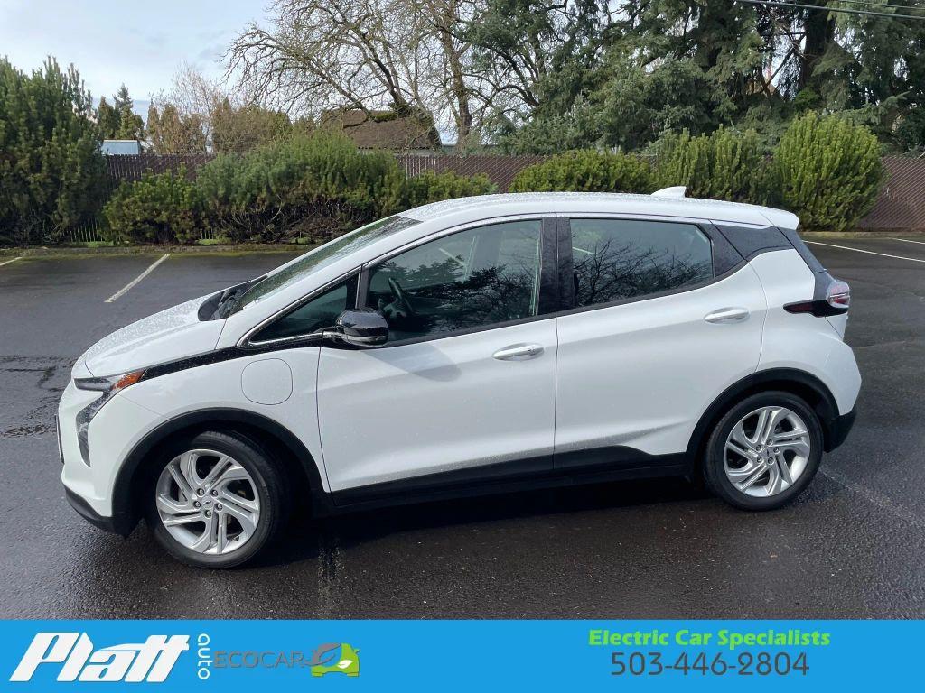 used 2022 Chevrolet Bolt EV car, priced at $16,887