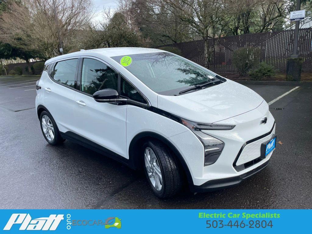 used 2022 Chevrolet Bolt EV car, priced at $16,887