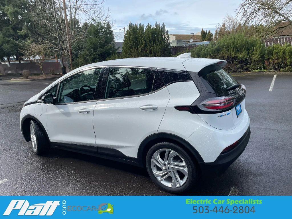 used 2022 Chevrolet Bolt EV car, priced at $16,887