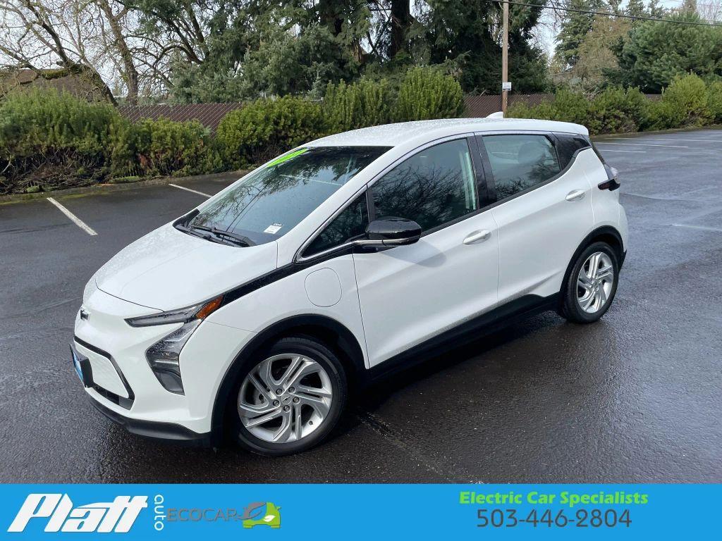 used 2022 Chevrolet Bolt EV car, priced at $16,887