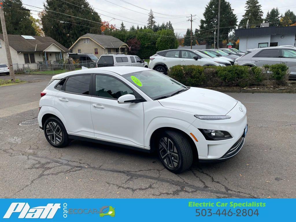 used 2023 Hyundai Kona EV car, priced at $17,884