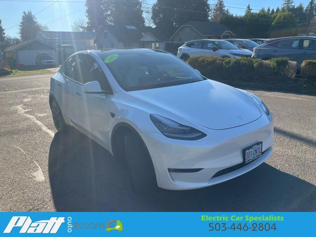 used 2021 Tesla Model Y car, priced at $23,488