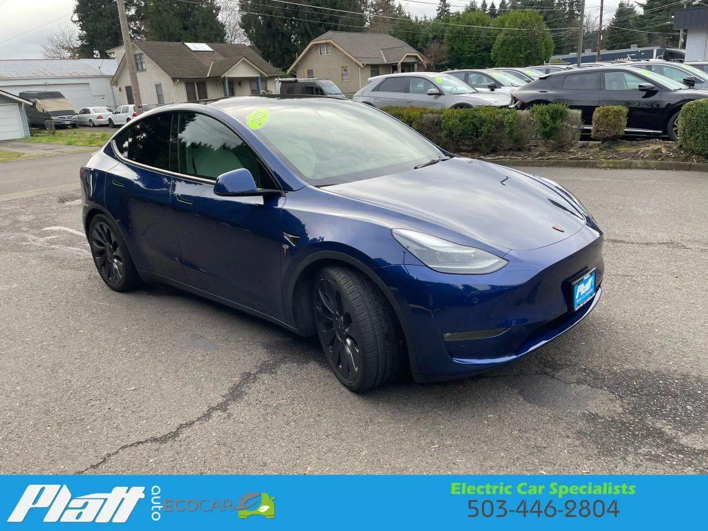 used 2021 Tesla Model Y car, priced at $24,884