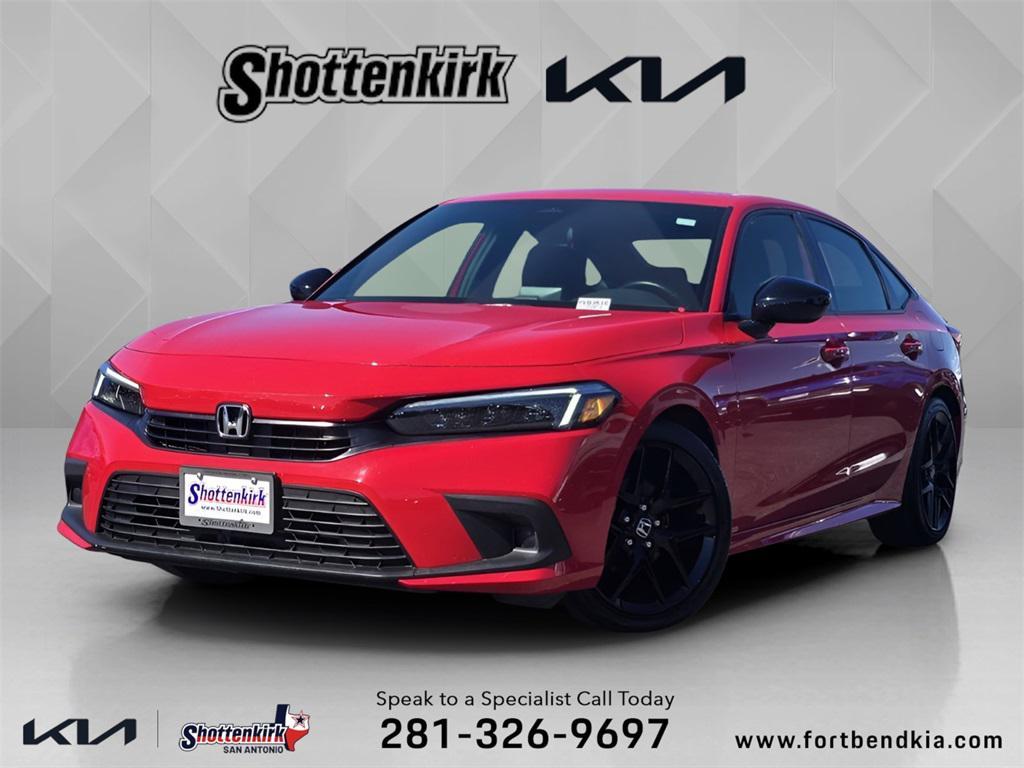 used 2024 Honda Civic car, priced at $22,616