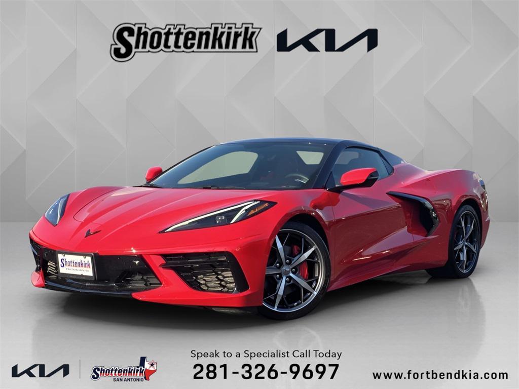 used 2022 Chevrolet Corvette car, priced at $71,996