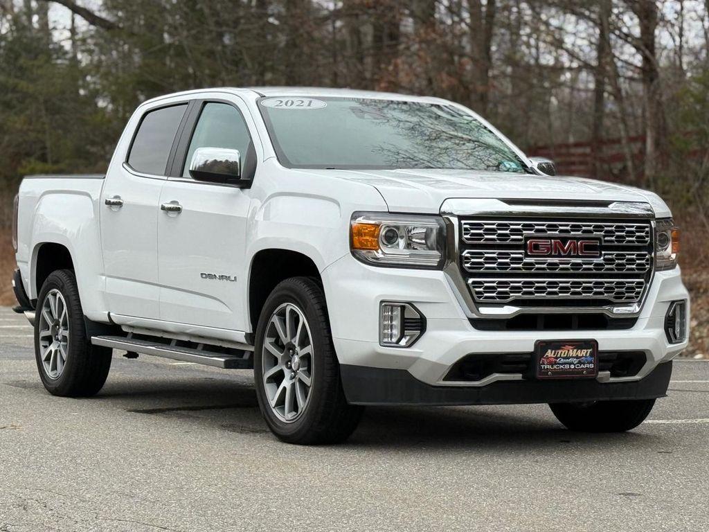 used 2021 GMC Canyon car, priced at $34,400