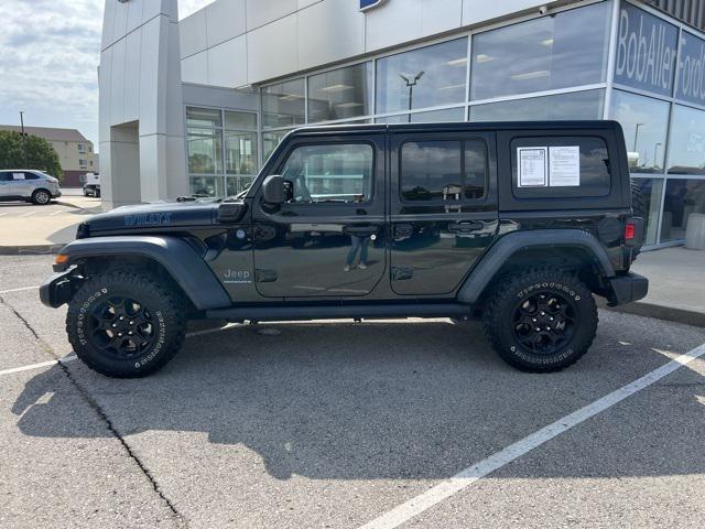 used 2023 Jeep Wrangler 4xe car, priced at $27,500