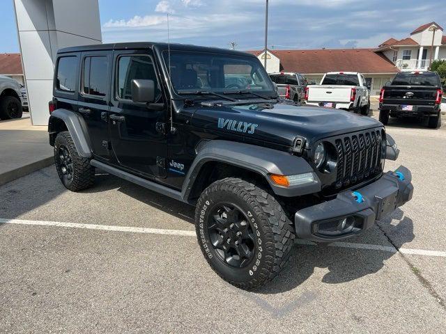 used 2023 Jeep Wrangler 4xe car, priced at $28,250