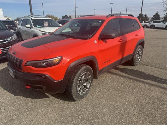 used 2021 Jeep Cherokee car, priced at $25,000