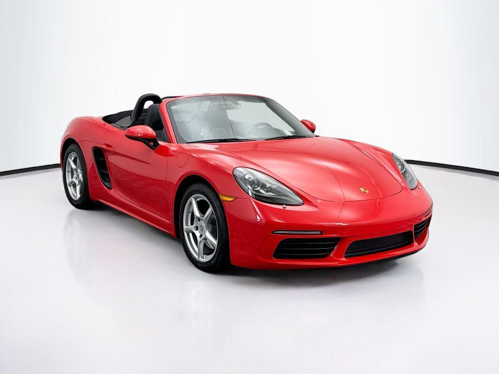 used 2022 Porsche 718 Boxster car, priced at $79,900