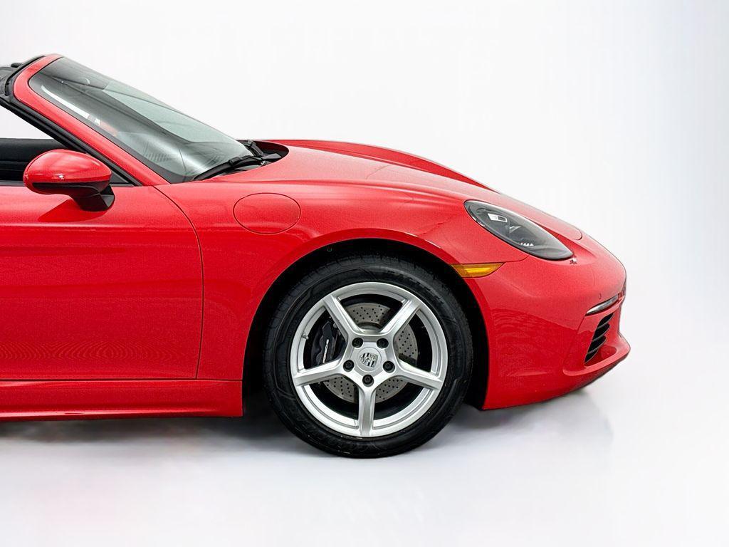 used 2022 Porsche 718 Boxster car, priced at $79,900
