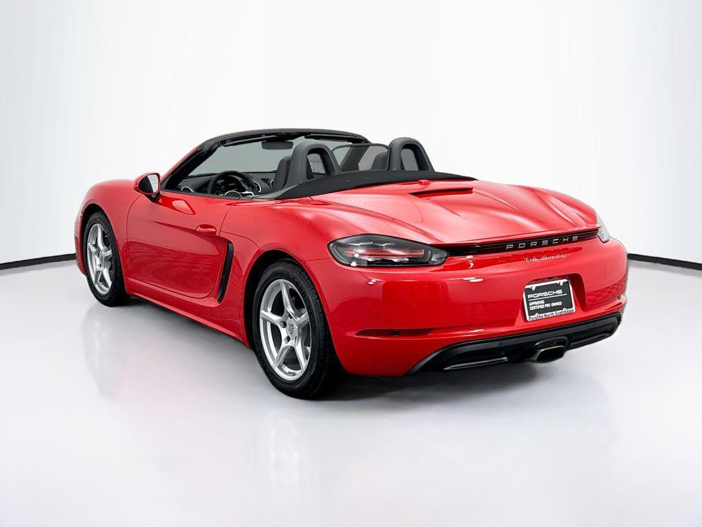used 2022 Porsche 718 Boxster car, priced at $79,900