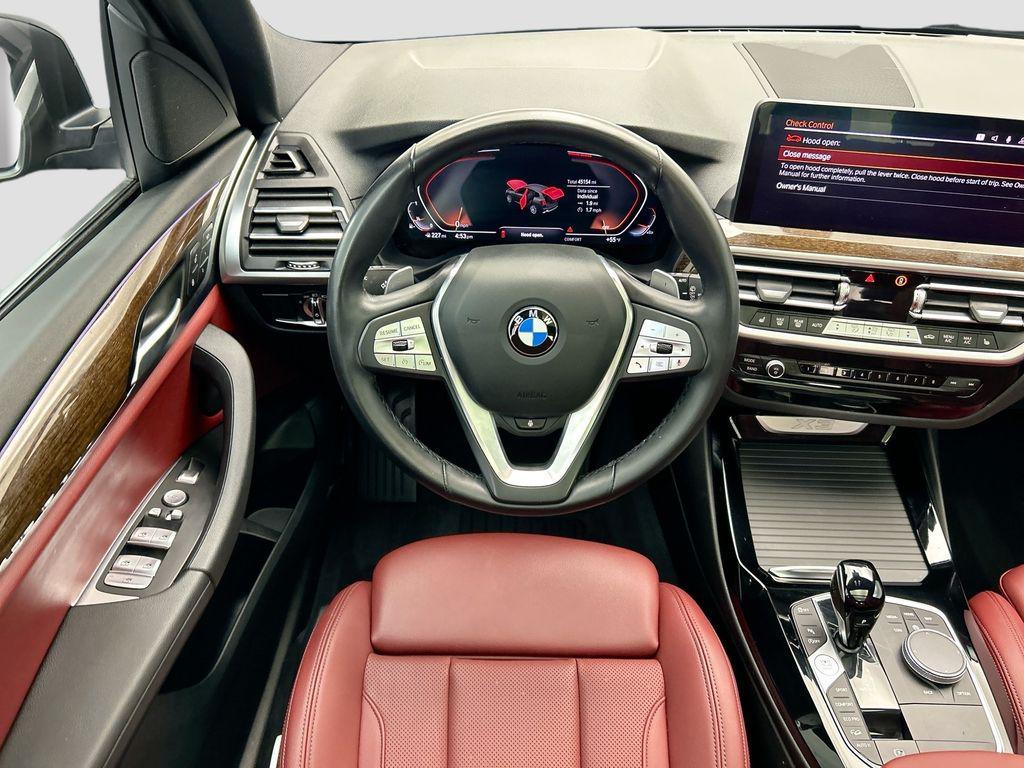 used 2022 BMW X3 car, priced at $32,590