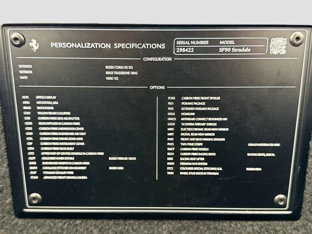 used 2023 Ferrari SF90 Stradale car, priced at $554,900