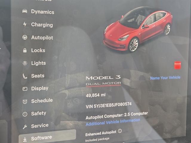 used 2018 Tesla Model 3 car, priced at $19,950
