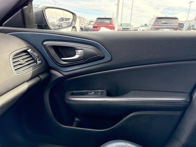 used 2015 Chrysler 200 car, priced at $7,365