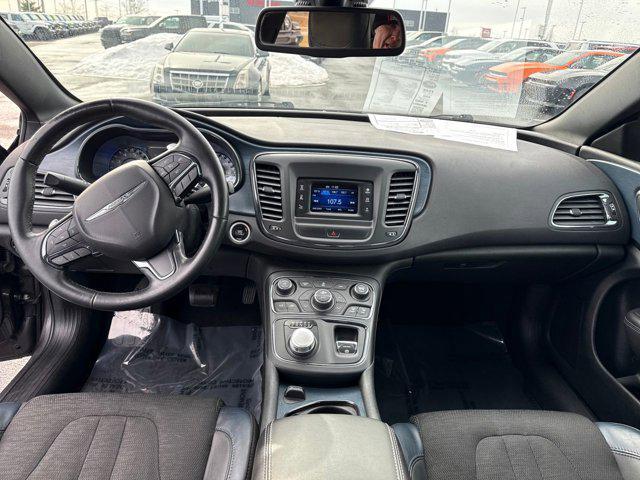 used 2015 Chrysler 200 car, priced at $7,365