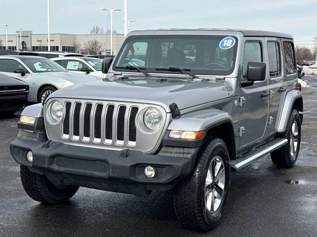 used 2018 Jeep Wrangler Unlimited car, priced at $20,498