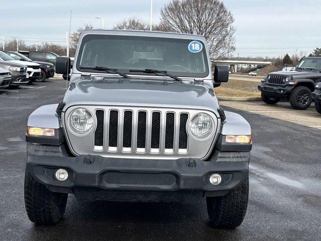 used 2018 Jeep Wrangler Unlimited car, priced at $20,498