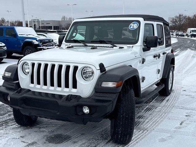 used 2020 Jeep Wrangler Unlimited car, priced at $23,994