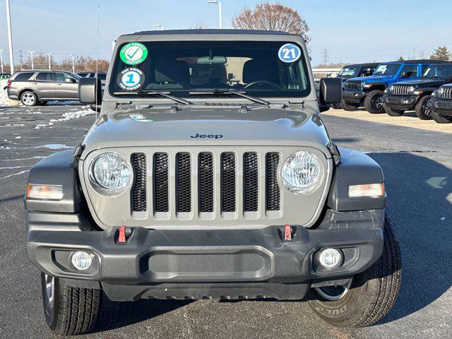 used 2021 Jeep Wrangler Unlimited car, priced at $23,699