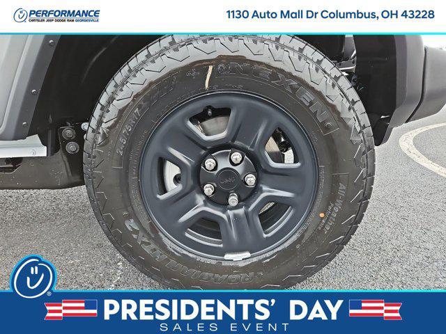 new 2026 Jeep Wrangler car, priced at $36,626