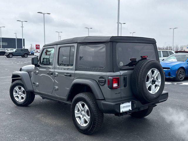 used 2022 Jeep Wrangler Unlimited car, priced at $27,947