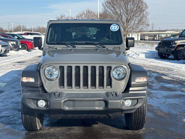 used 2022 Jeep Wrangler Unlimited car, priced at $25,986