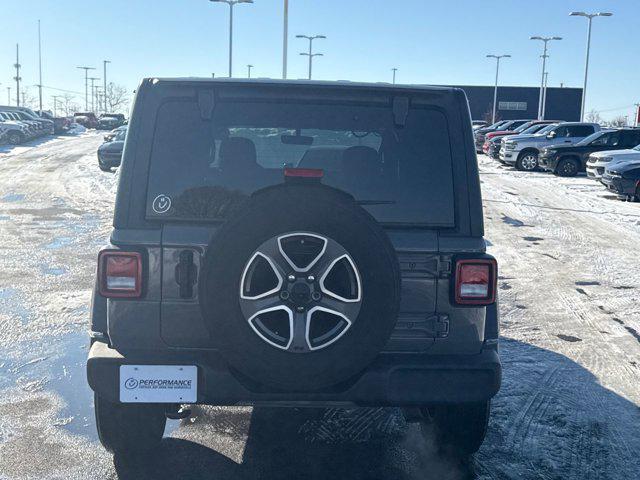 used 2022 Jeep Wrangler Unlimited car, priced at $25,986