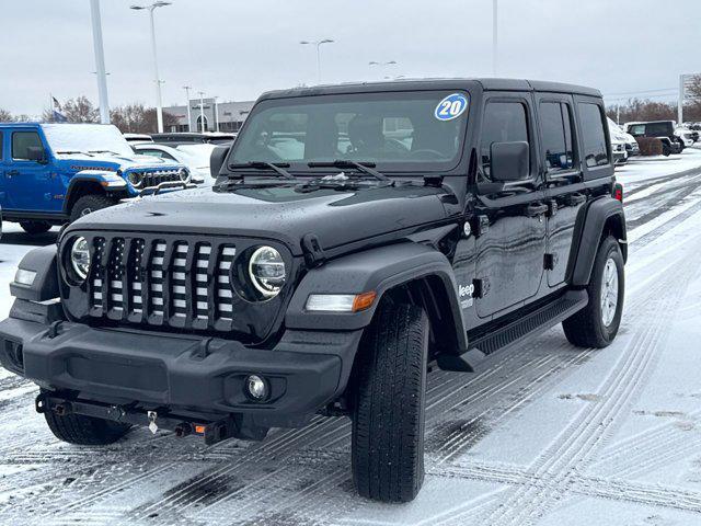used 2020 Jeep Wrangler Unlimited car, priced at $22,988