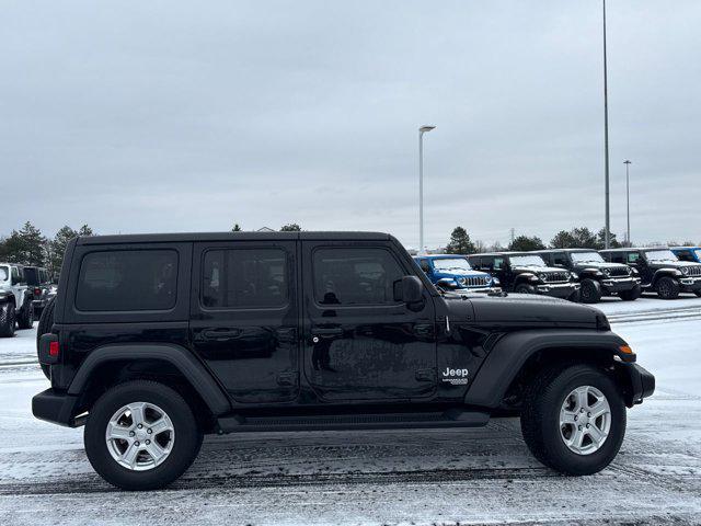 used 2020 Jeep Wrangler Unlimited car, priced at $22,988