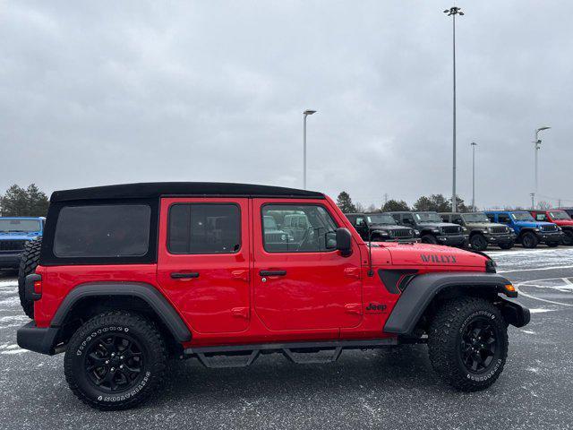 used 2023 Jeep Wrangler car, priced at $27,787