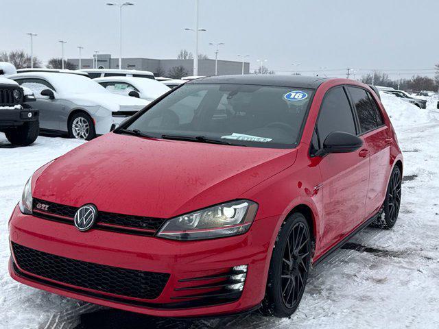 used 2016 Volkswagen Golf GTI car, priced at $9,897