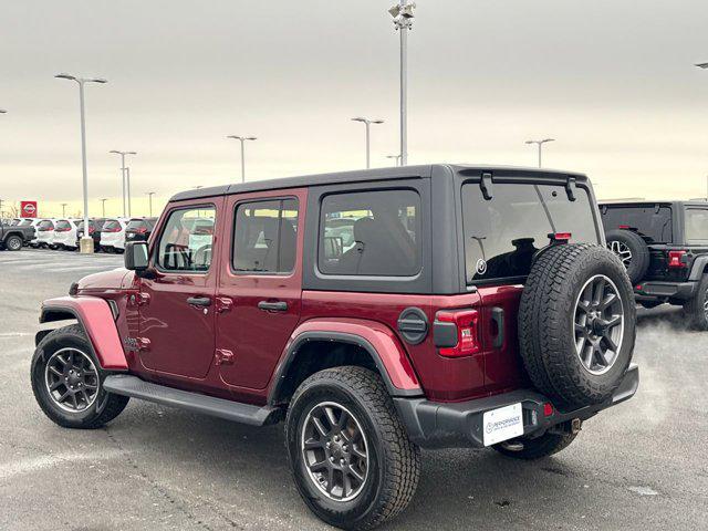 used 2021 Jeep Wrangler Unlimited car, priced at $25,588