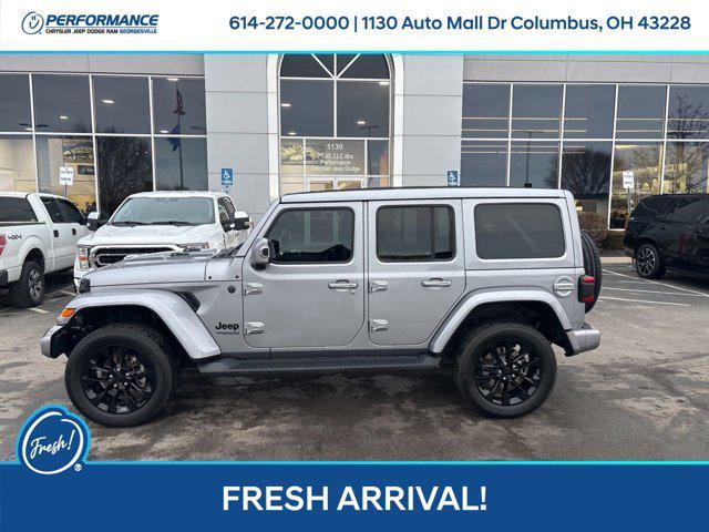 used 2021 Jeep Wrangler Unlimited car, priced at $31,675