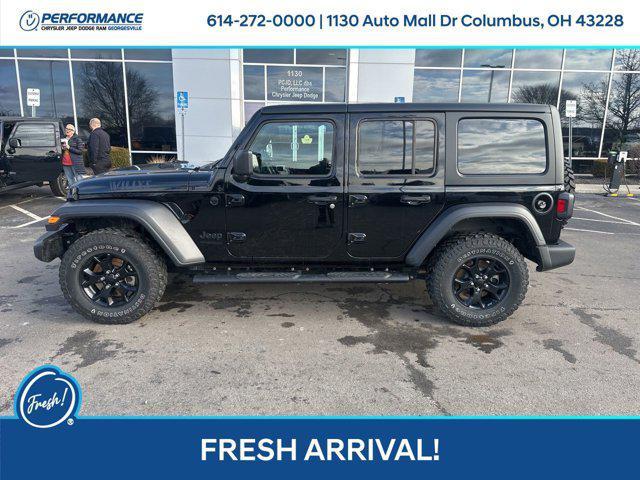 used 2022 Jeep Wrangler car, priced at $31,393